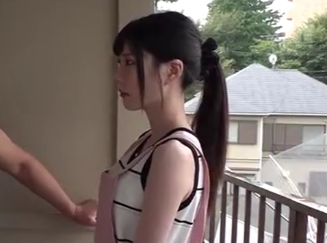【若妻×連続中出し】パンスト破かれ無理やりクンニされ感じちゃう！他人棒でハメられて大股開きでイカされるｗ