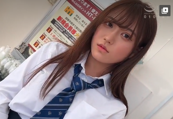 【制服美少女×ザーメンぶっかけ】立ちバックからパコられてオッパイ揺らしちゃう！騎乗位で突き上げられエロい顔でイカされるｗ